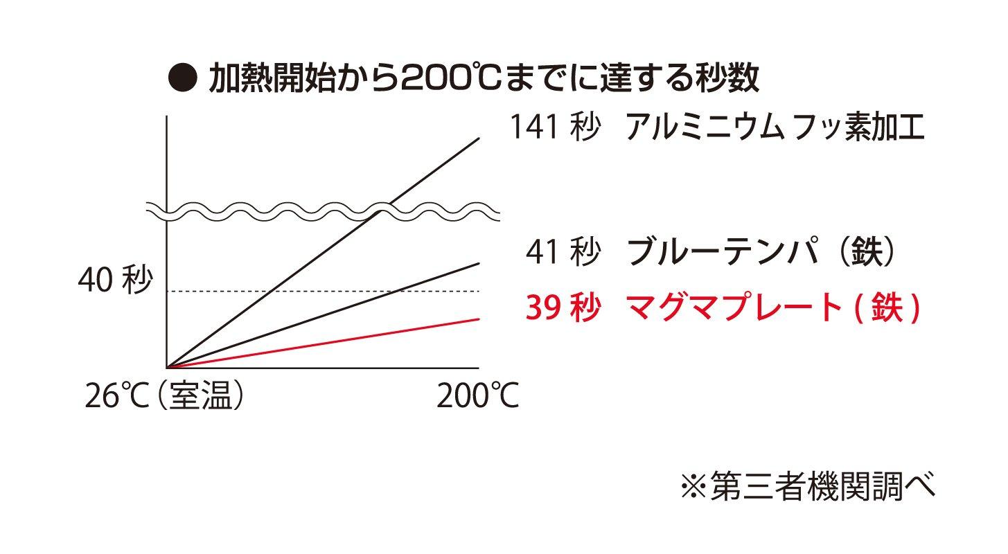 TAKUMI JAPAN Magma Plate Iron Frying Pan 20cm