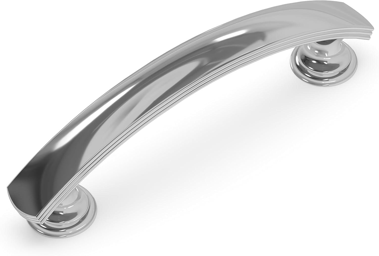 American Diner Kitchen Cabinet Handles, Solid Core Drawer Pulls for Cabinet Doors, 3"