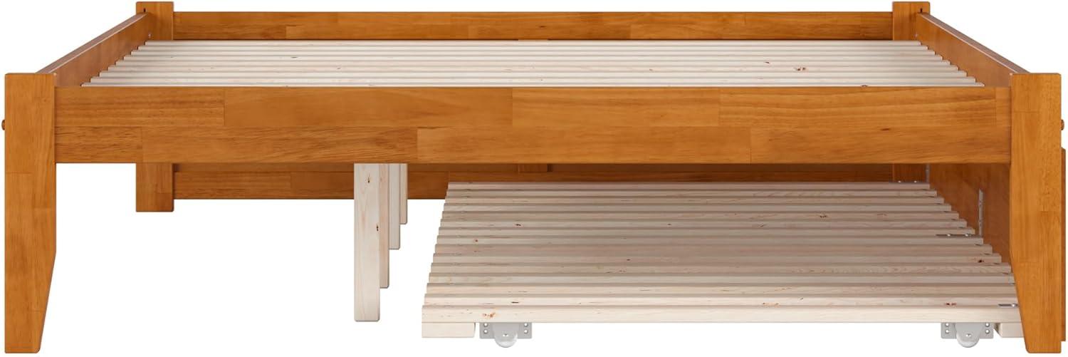 Solid Wood Platform Storage Bed