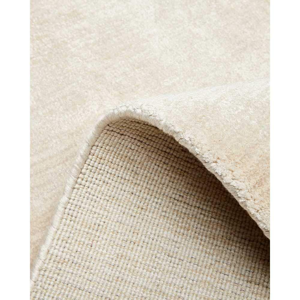 Solo Rugs Knotted, 5' x 8' Lodhi Contemporary Solid Hand Loomed Area Rug, Sepia