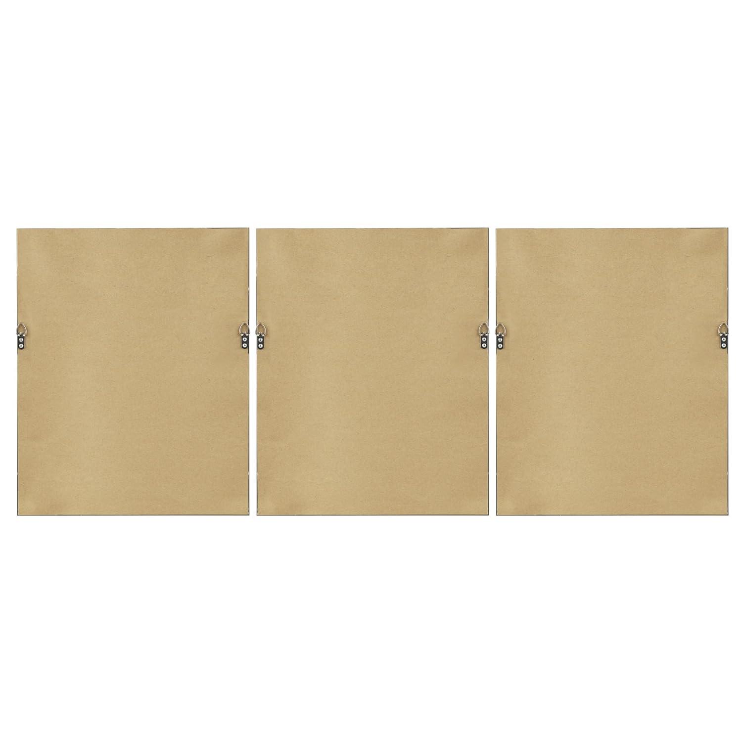 Urban Habitat Wall Art Living Room Décor Cosmic Curl Framed Canvas - Black/Taupe