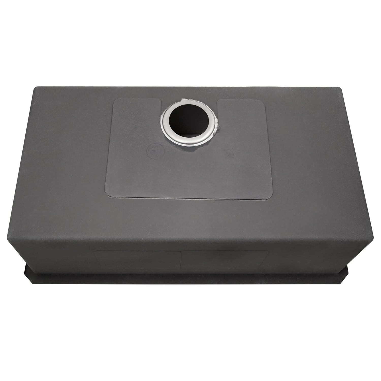 Sinber 32" x 19" Undermount Double Bowl Kitchen Sink with 18 Gauge 304 Stainless Steel Satin Finish