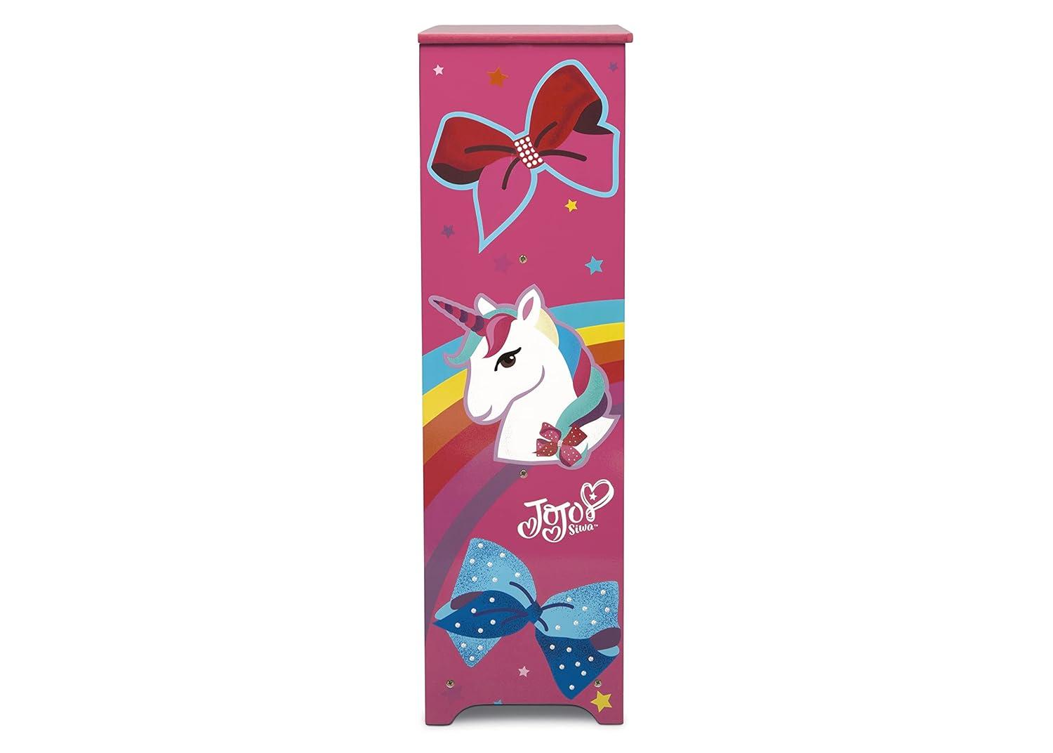 Delta Children Rainbow Unicorn Deluxe 37.5" Bookcase