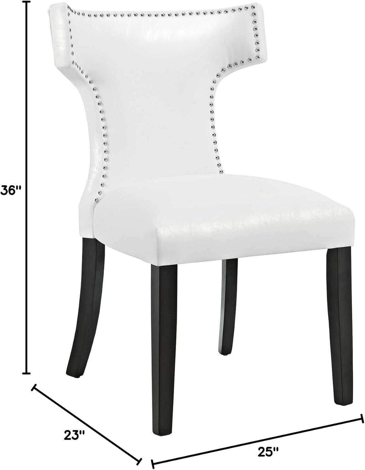 Curve Vinyl Dining Chair