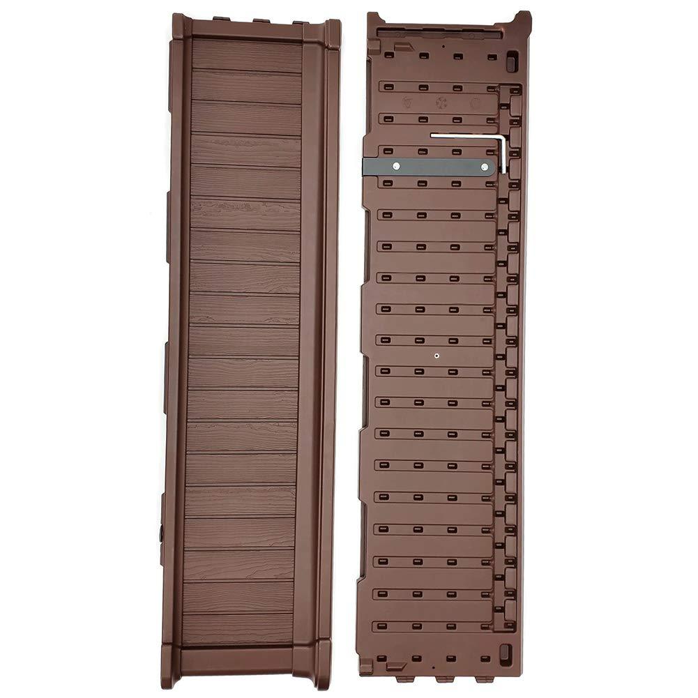 Vandue Corporation Vandue Corporation 48.6'' x 11.8'' Plastic Sandbox with Cover