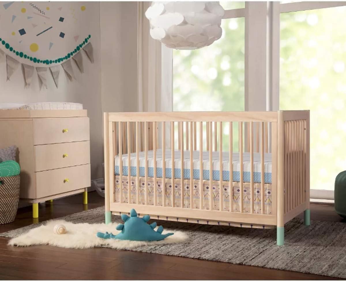 Dourxi Dual Sided Crib and Toddler Mattress, 6 inch 2-in-1 Foam Baby Mattress for Standard Size Crib