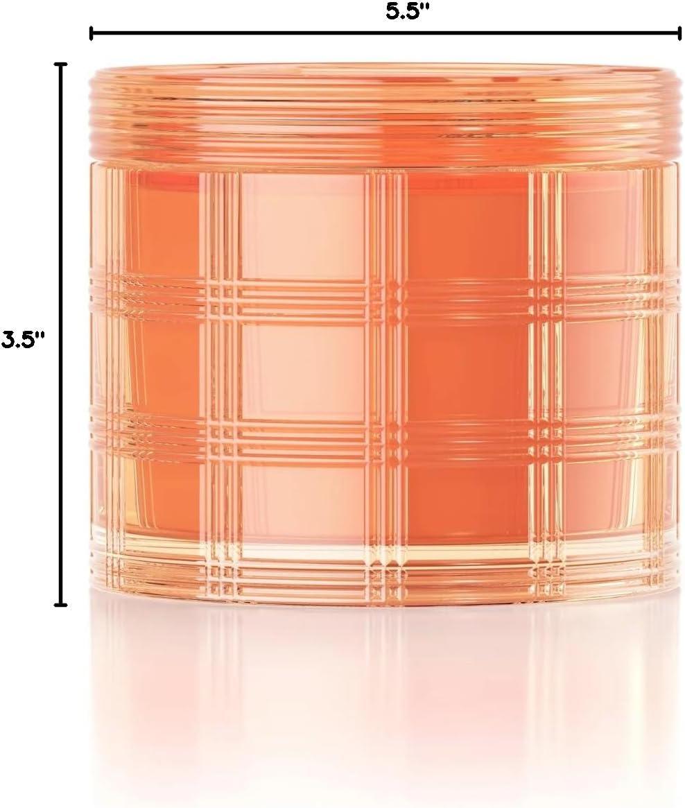 Sparkling Grapefruit 4-Wick Scented Candle in Glass Jar