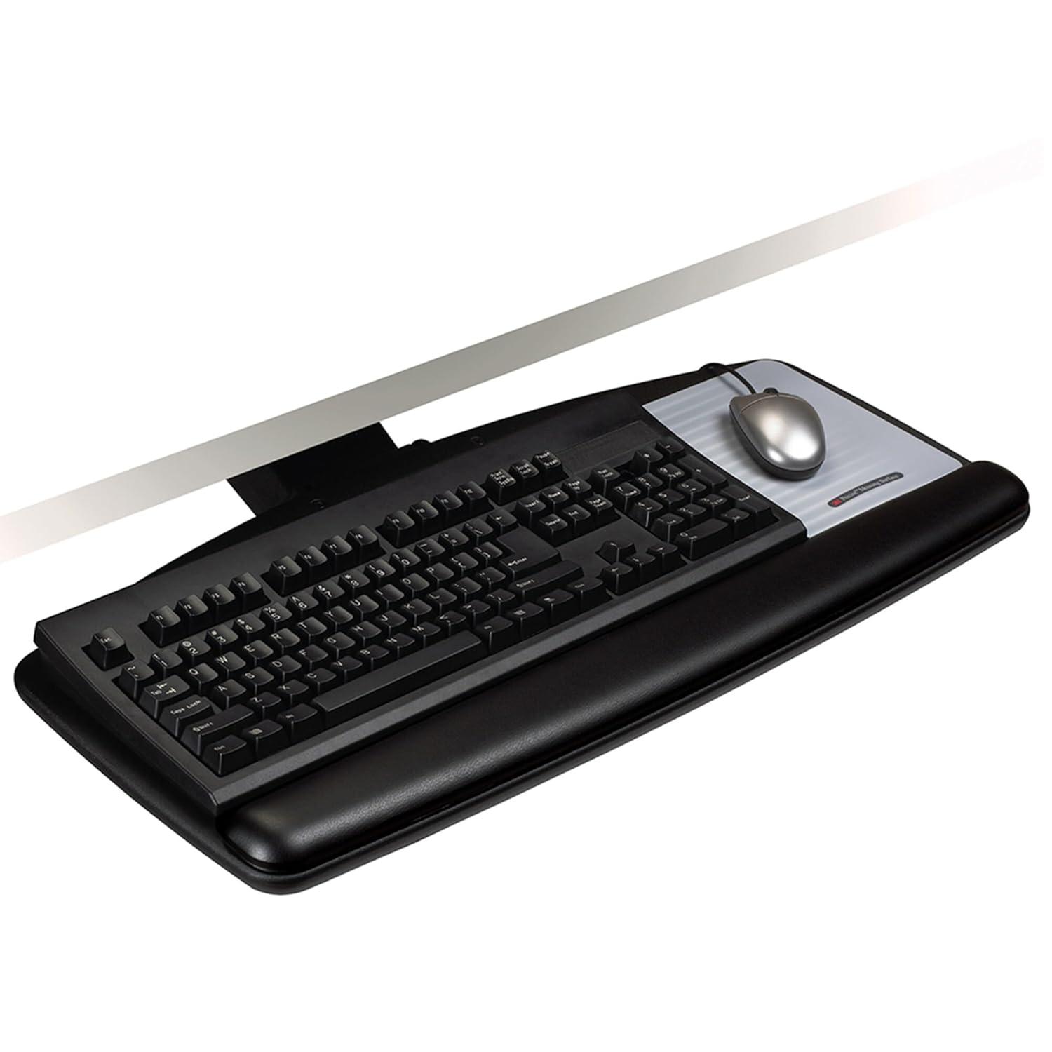 3M 3M Easy Adjustable Keyboard Tray 28'' H x 12.7'' W Desk