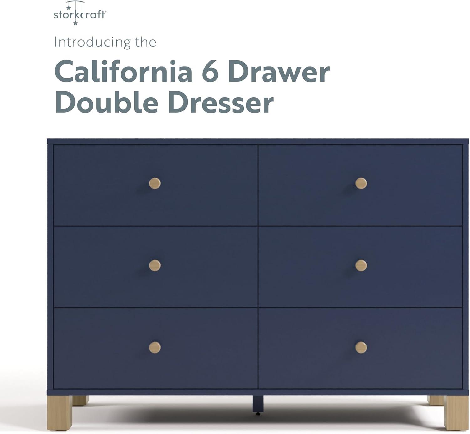 California 6 Drawer Dresser