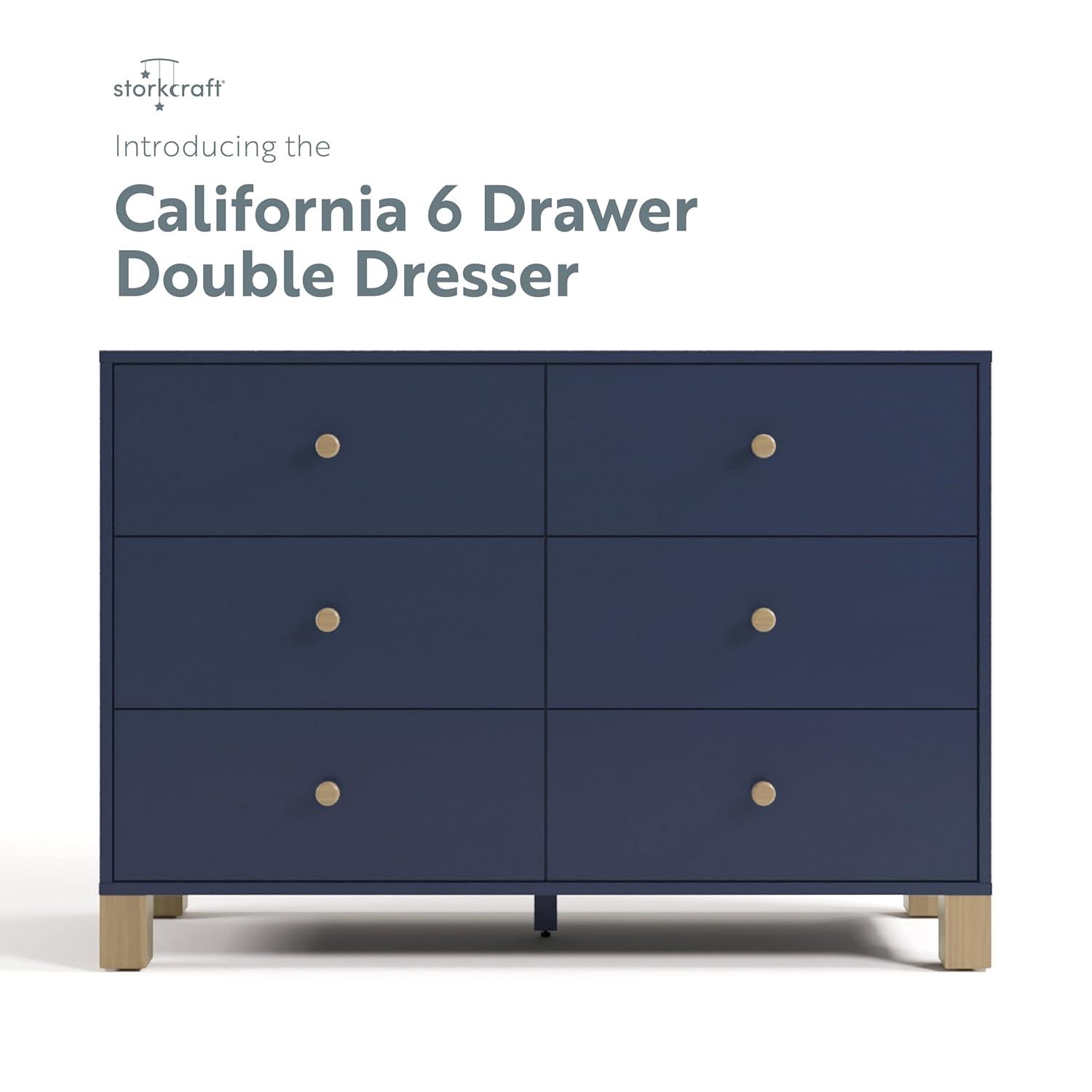 California 6 Drawer Dresser