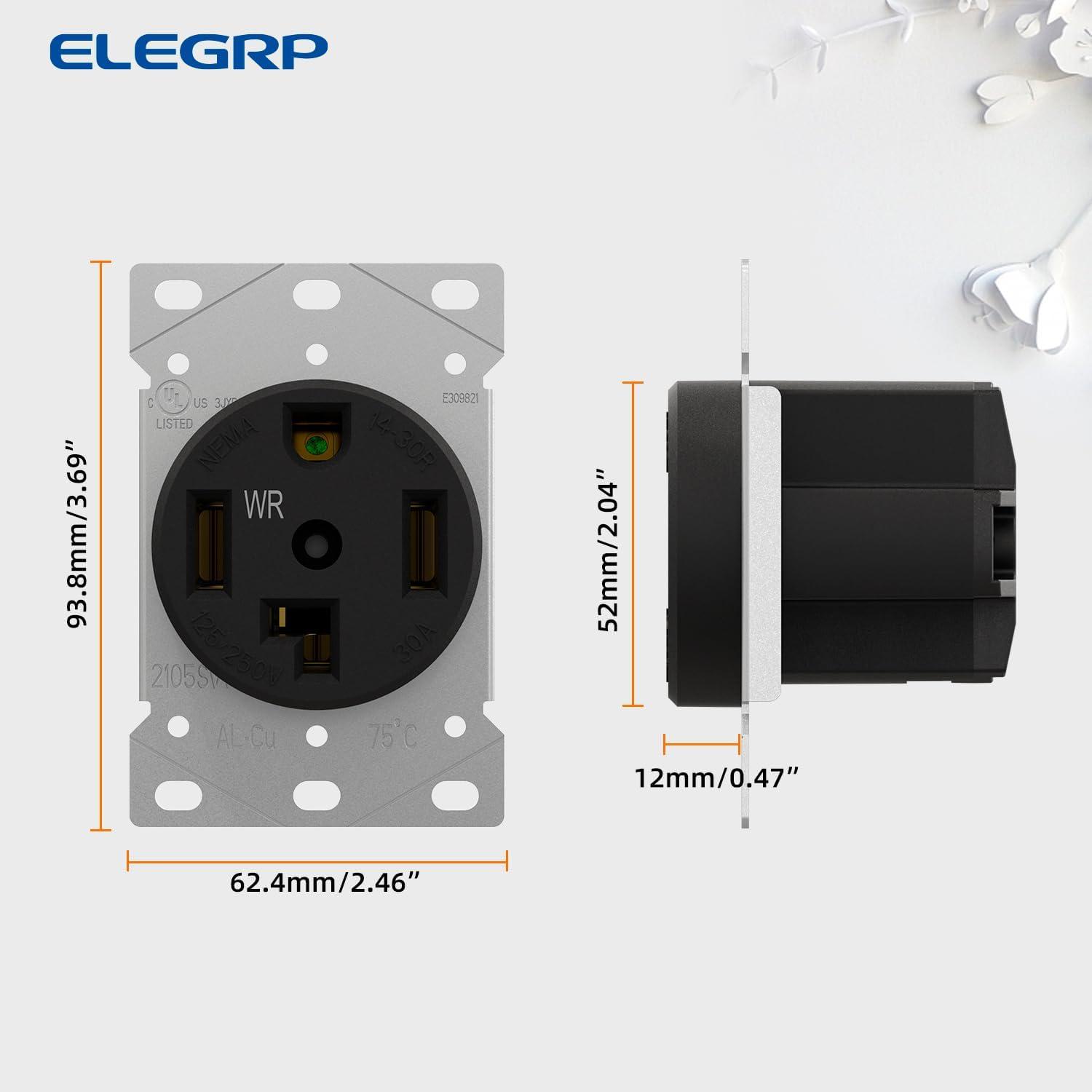 30 Tamper Resistant Single Outlet