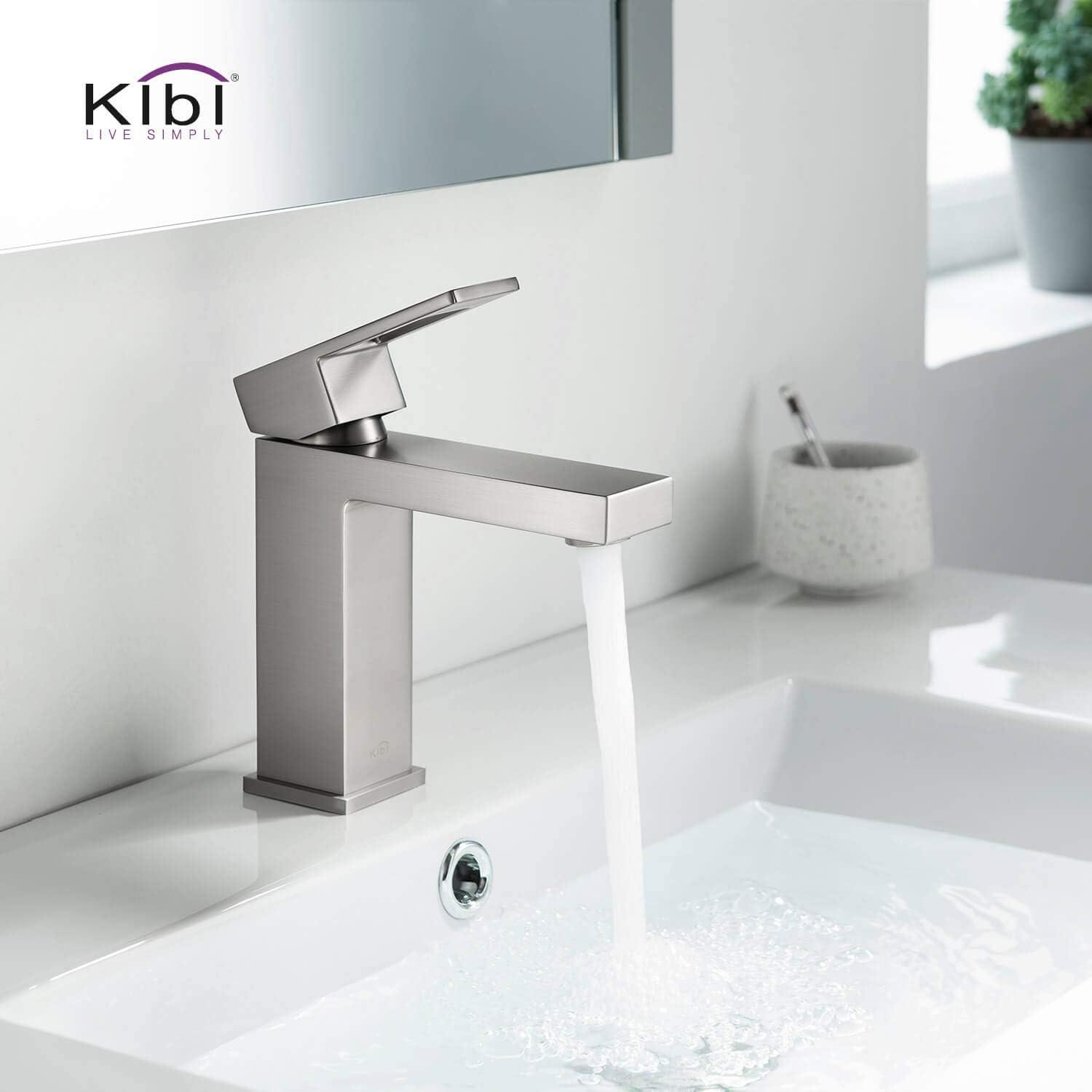 Cube Single-Hole Single-handle Bathroom Faucet