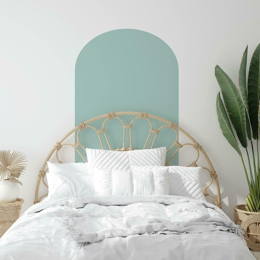 RoomMates XL Arch Peel and Stick Wall Decal Gray: Vinyl Self-Adhesive Arched Wall Sticker, 36.5" x 26.125"