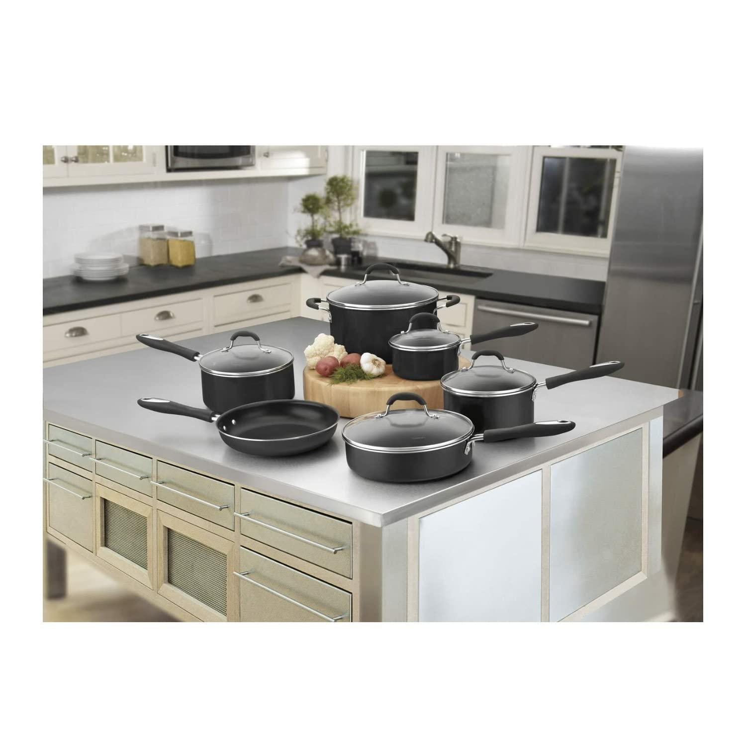 Cuisinart Advantage Non Stick 11 Pieces Aluminum Cookware Set