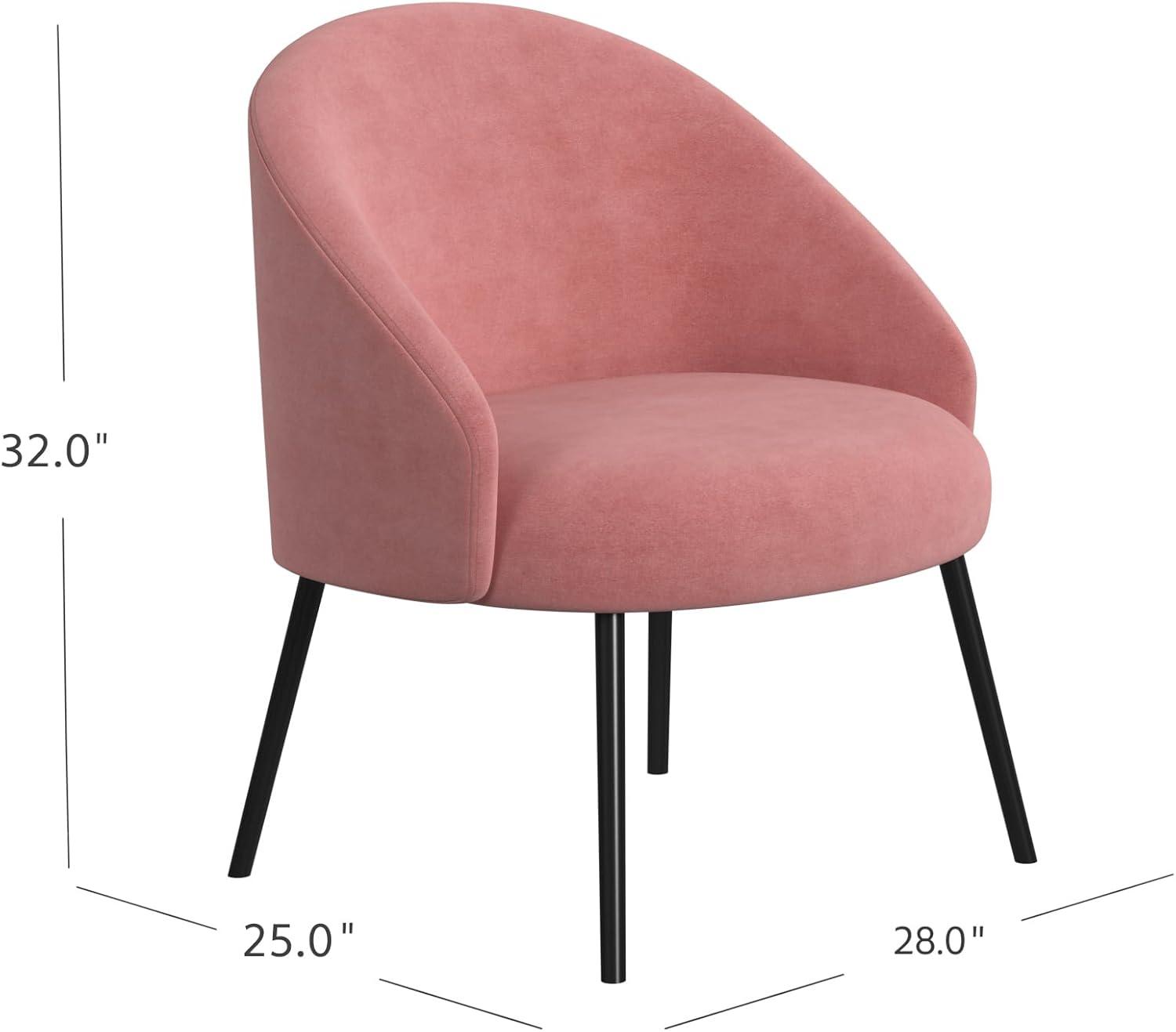 Modern Velvet Accent Chair - HomePop