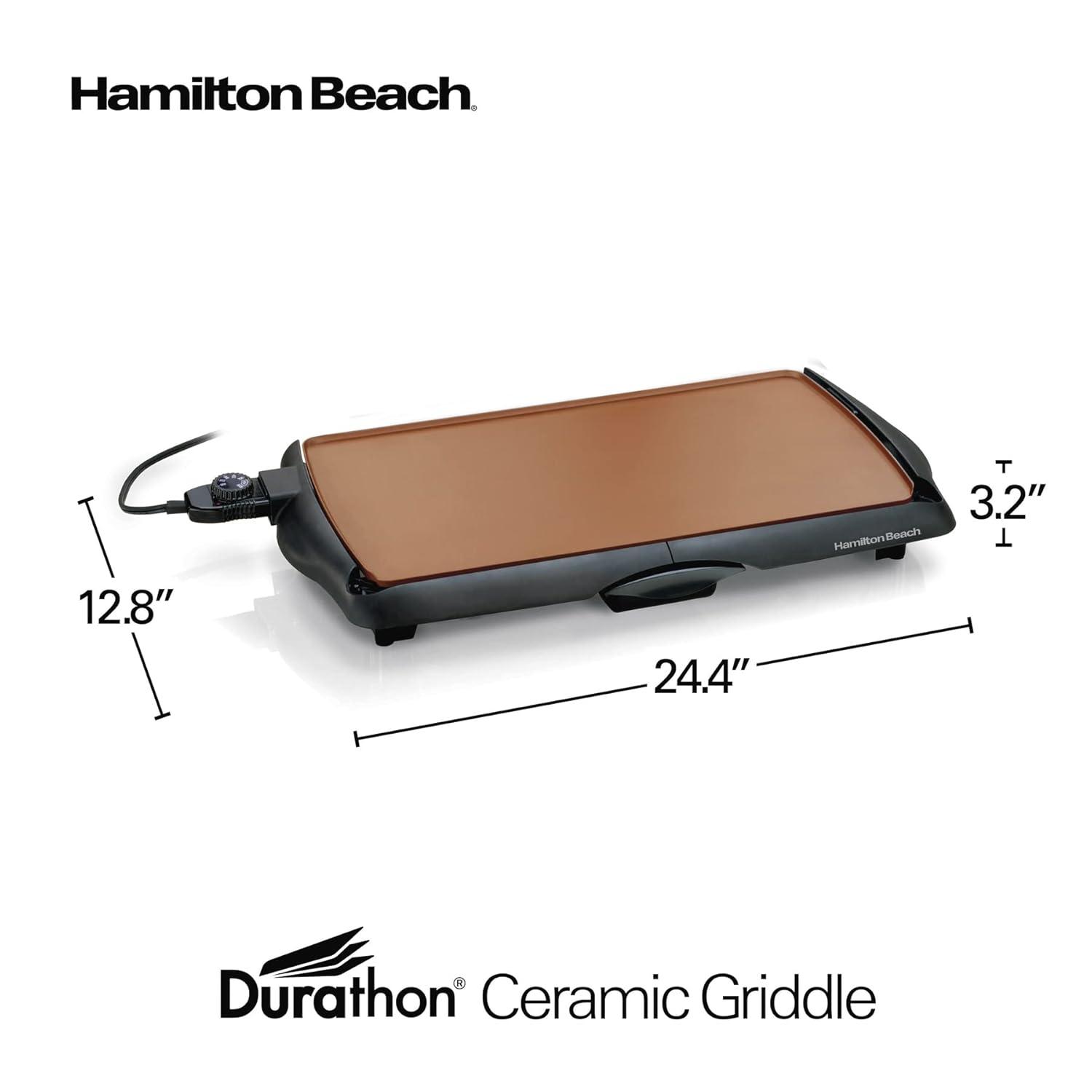 Hamilton Beach Durathon Ceramic Griddle