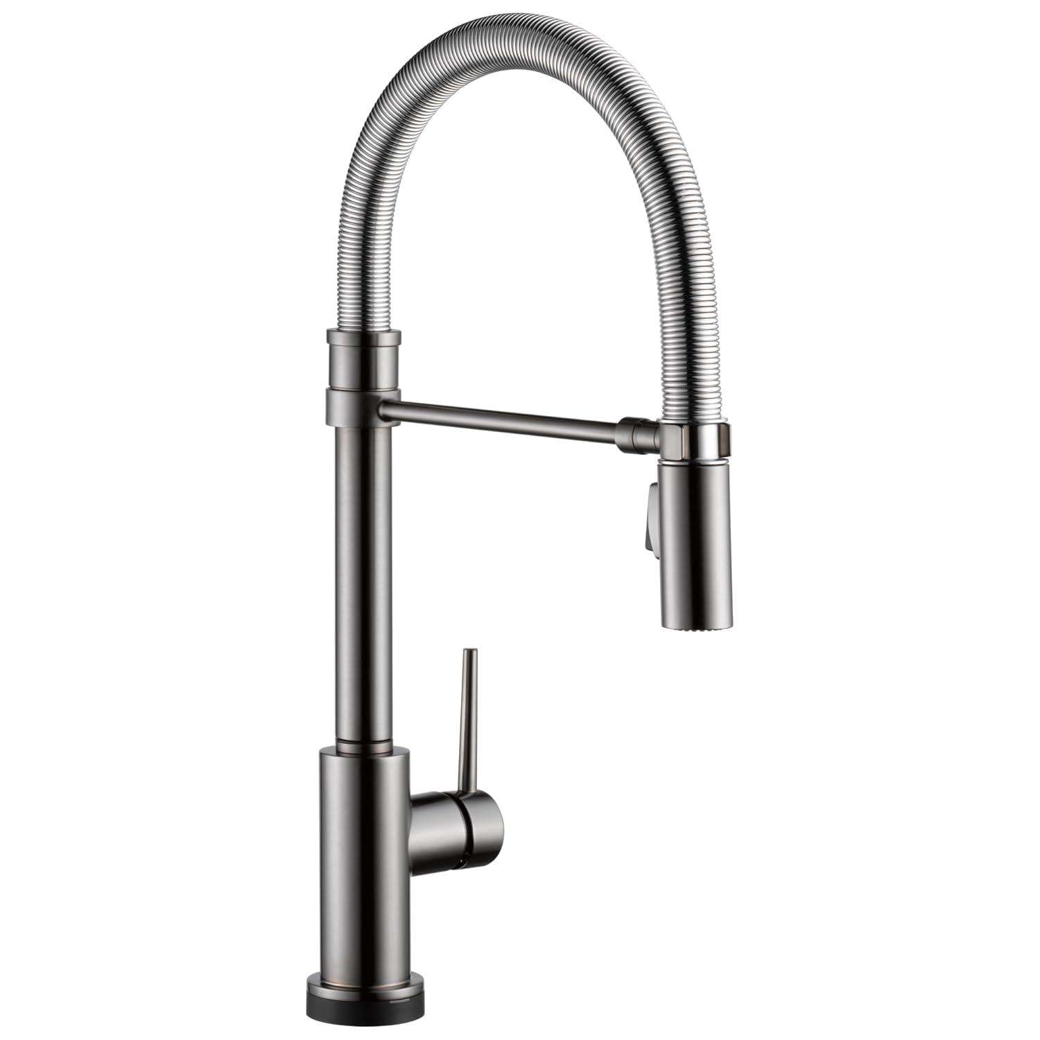 Trinsic Pro Pull Down Touch Single Handle Kitchen Faucet with Accessories