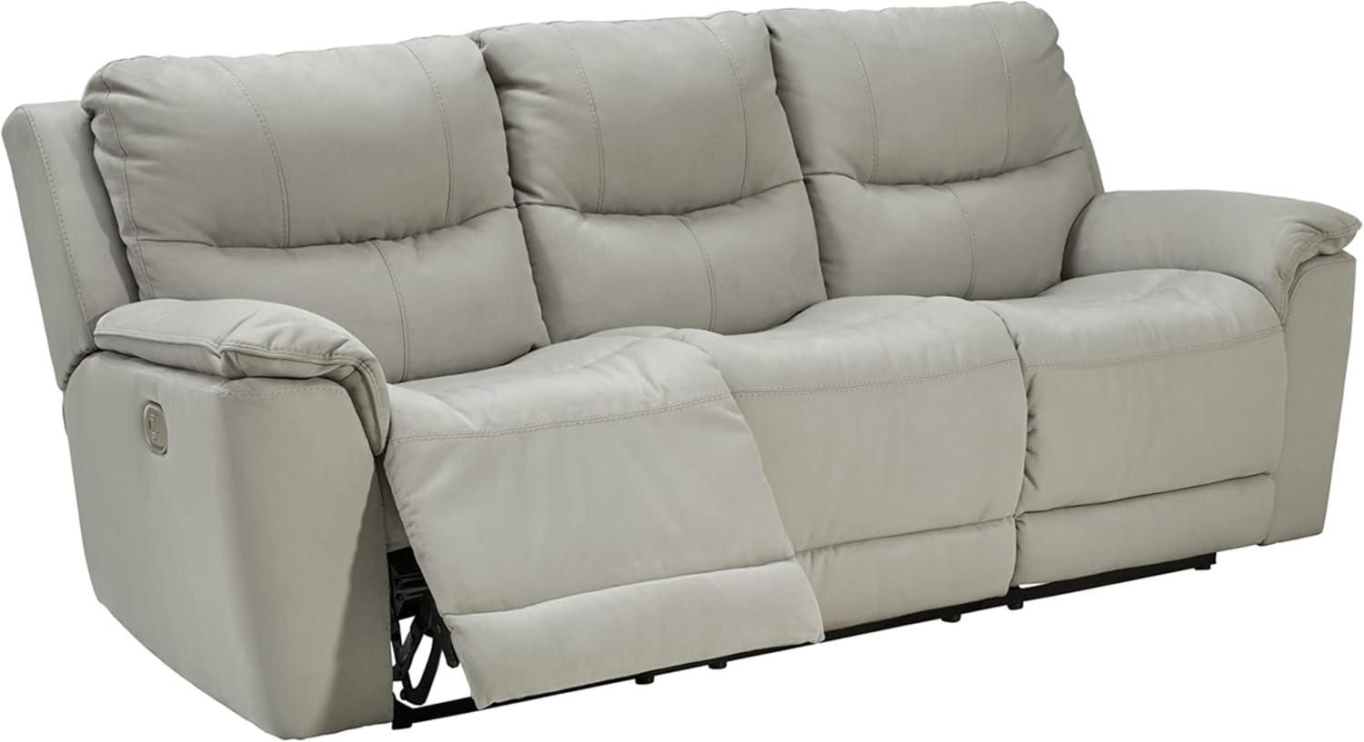 Davlin 91'' Faux Leather Power Reclining Sofa