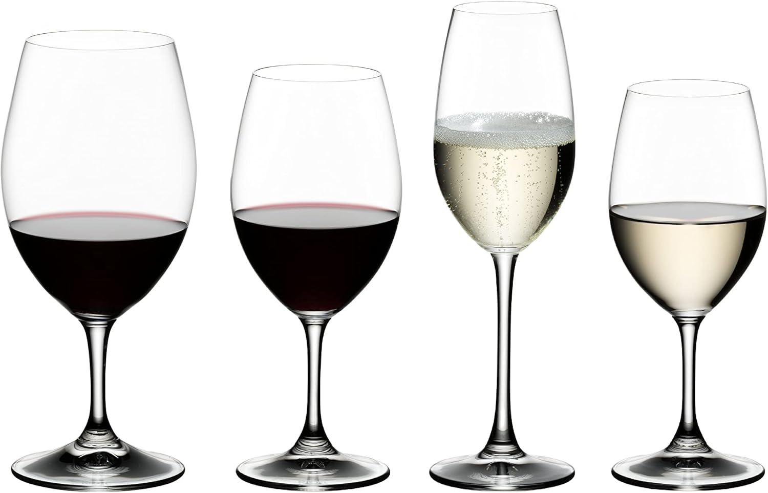 RIEDEL Ouverture Red Wine, White Wine, Champagne Glass Set (Pay 9 Get 12) (Set of 12)