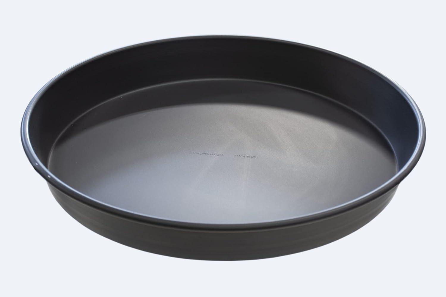 14-Inch Dark Non-Stick Deep Dish Pizza Pan