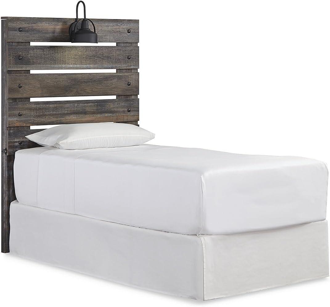 Signature Design by Ashley Casual Drystan Twin Panel Headboard  Multi