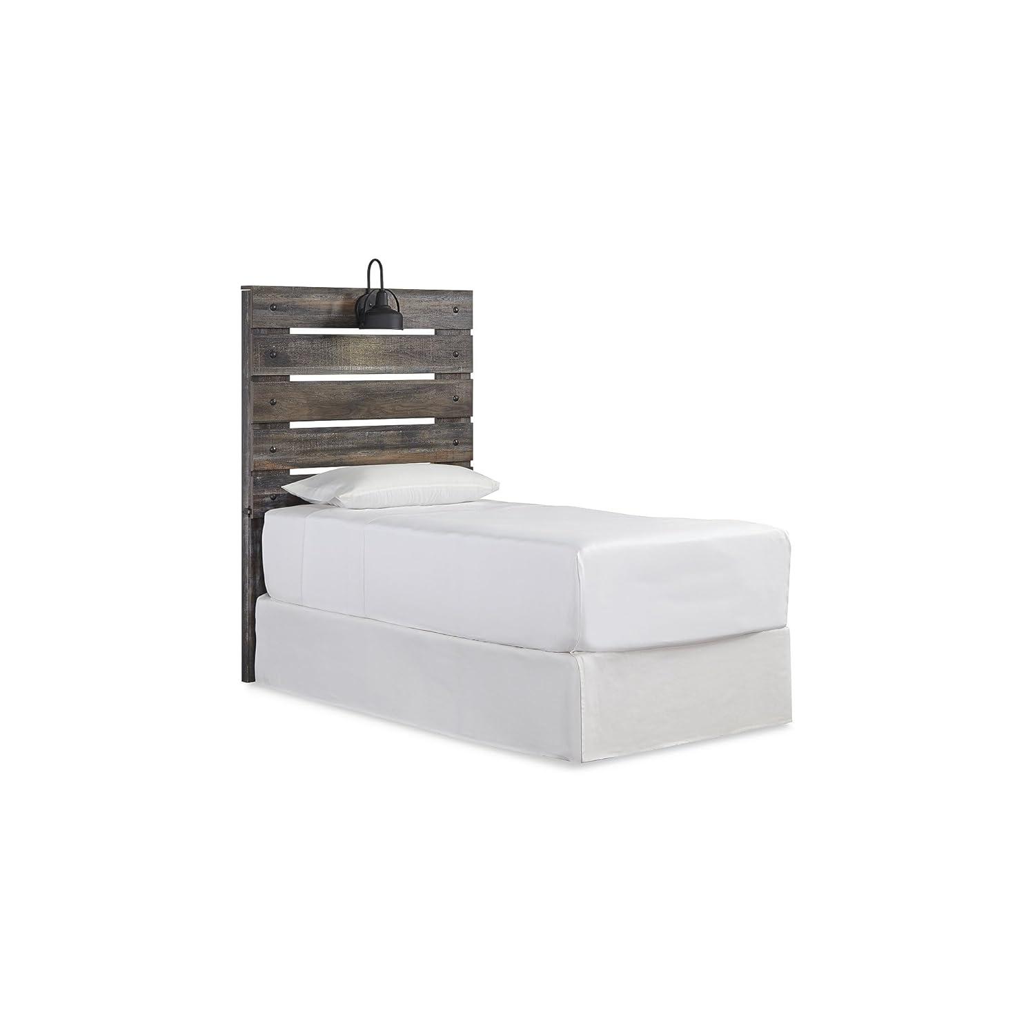 Signature Design by Ashley Casual Drystan Twin Panel Headboard  Multi