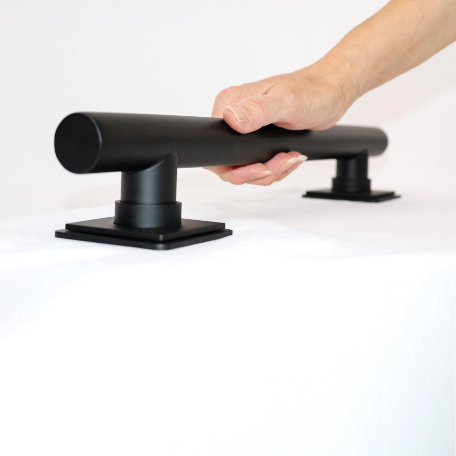 Coronado Modern Grab Bar with Square Flanges