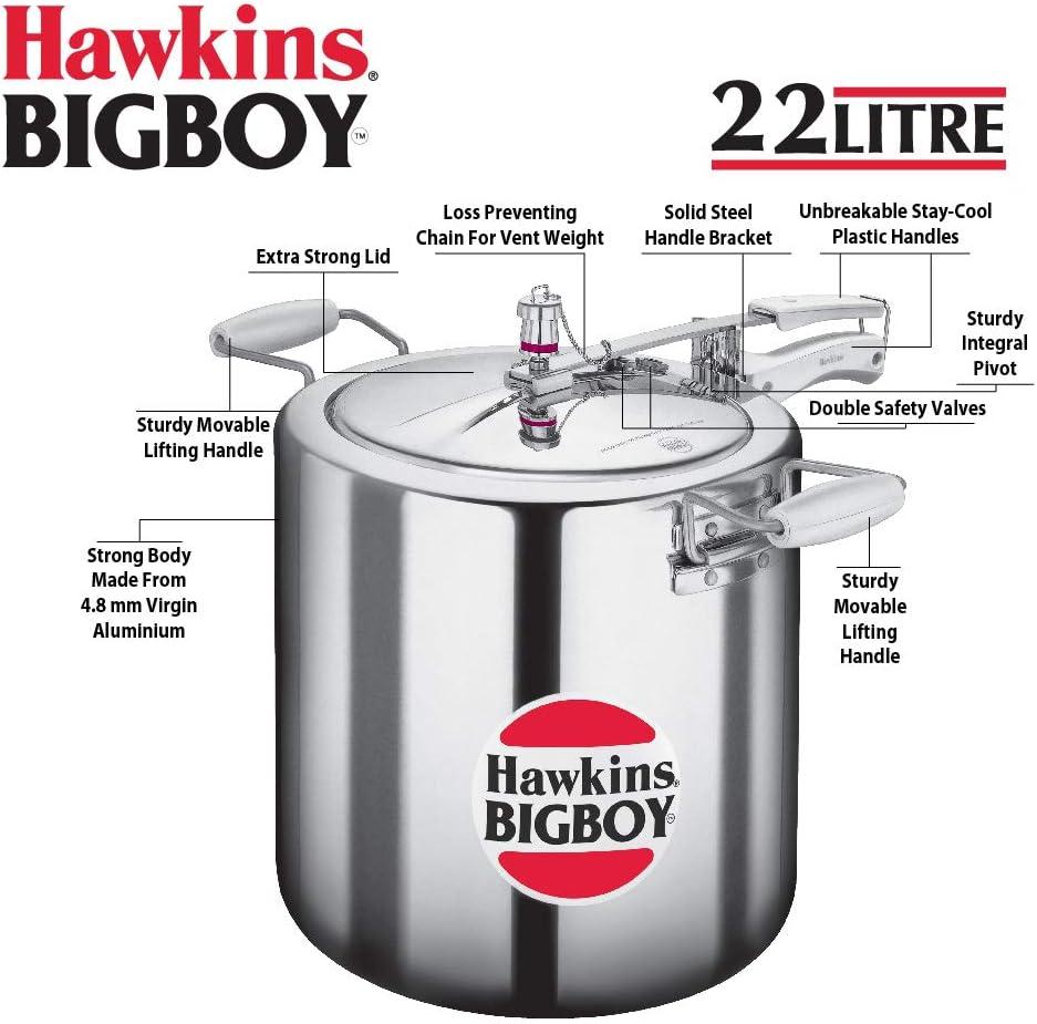 Hawkings Bigboy Aluminium Pressure Cooker