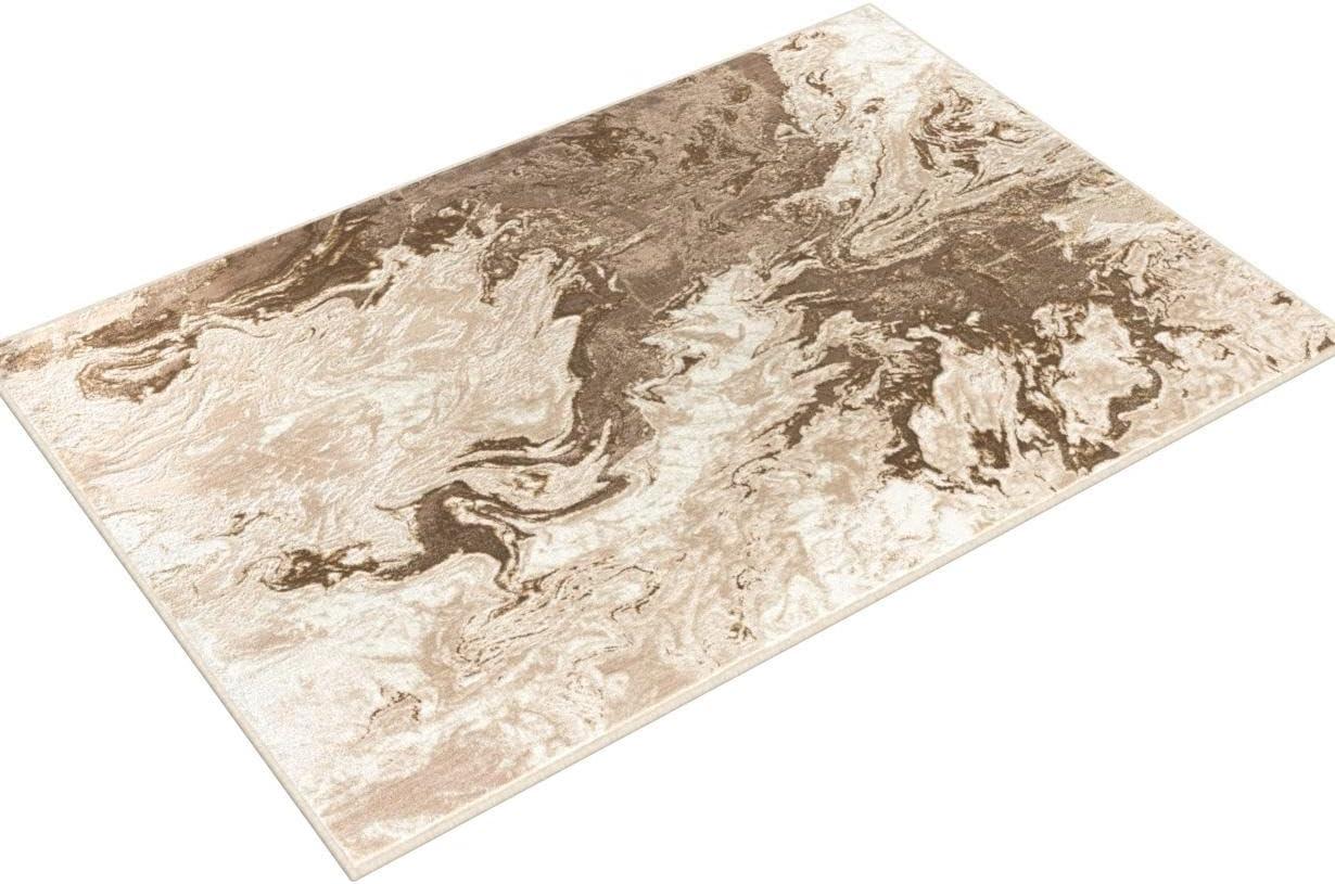 Luxe Weavers Marble Swirl Abstract Area Rug