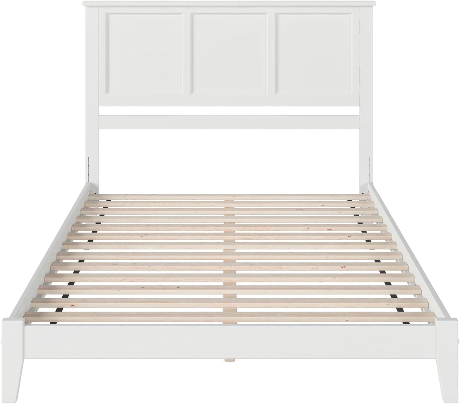 AFI Furnishings Madison Low Profile Platform Bed Q WH