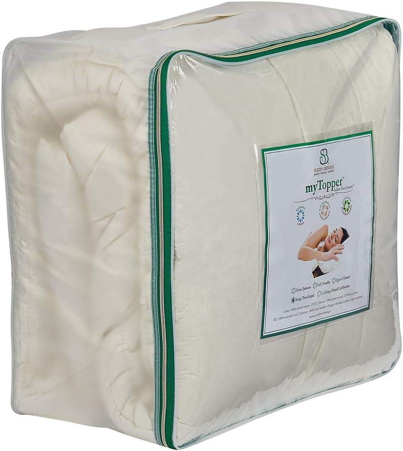 MyTopper 1.5'' Wool Mattress Topper