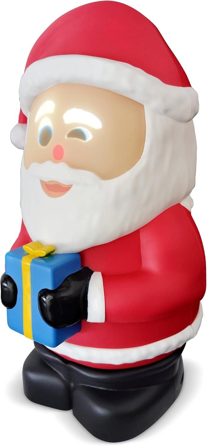 Animated Santa Claus with LED Projector and Speaker