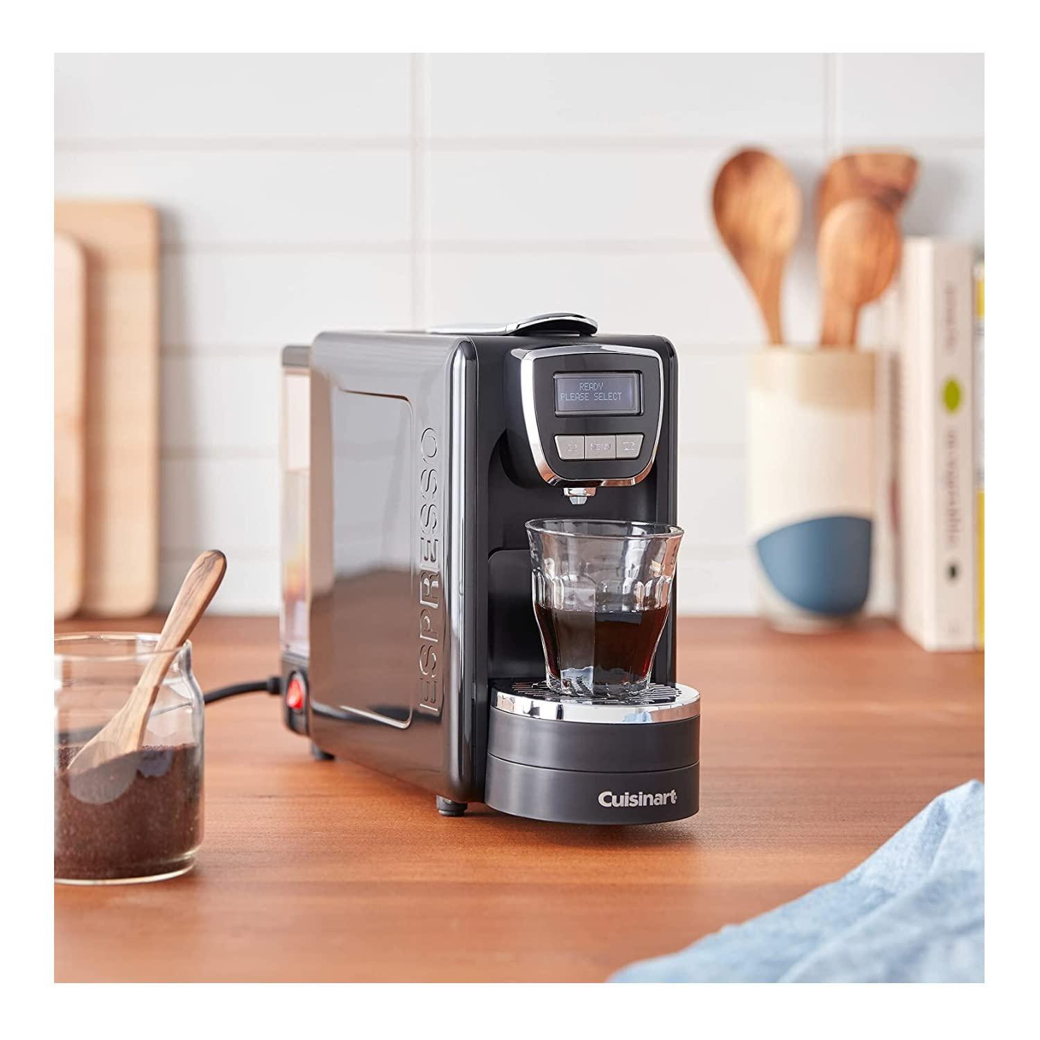 Cuisinart Espresso Defined 19 Bar, 12-Cup Black Espresso Machine