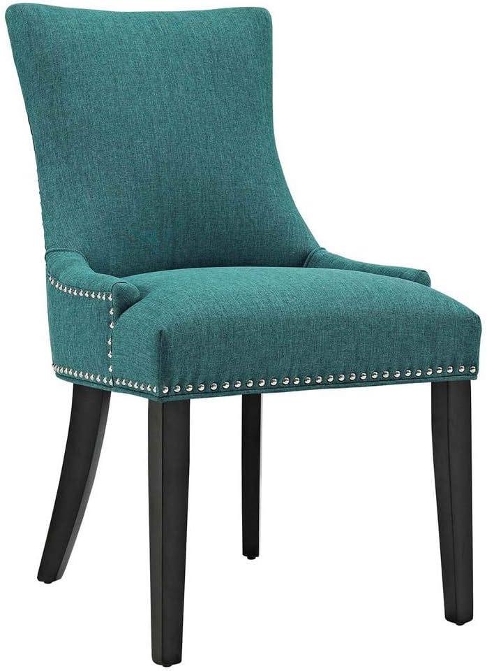 Modway Porch & Den Helen Fabric Upholstered Dining Chair (Single Chair)