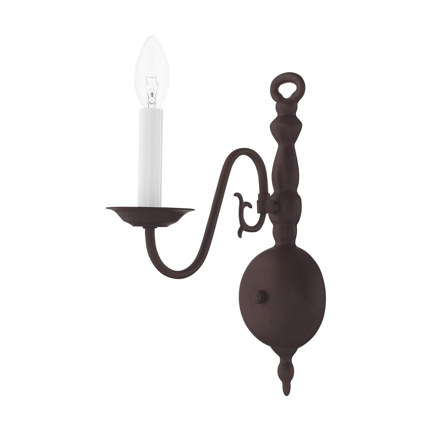Livex Lighting Williamsburgh 1 - Light Wall Light in  Antique Brass
