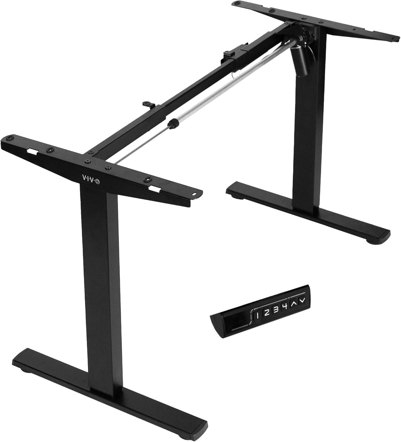 Electric Single Motor Desk Frame (Top Not Included)