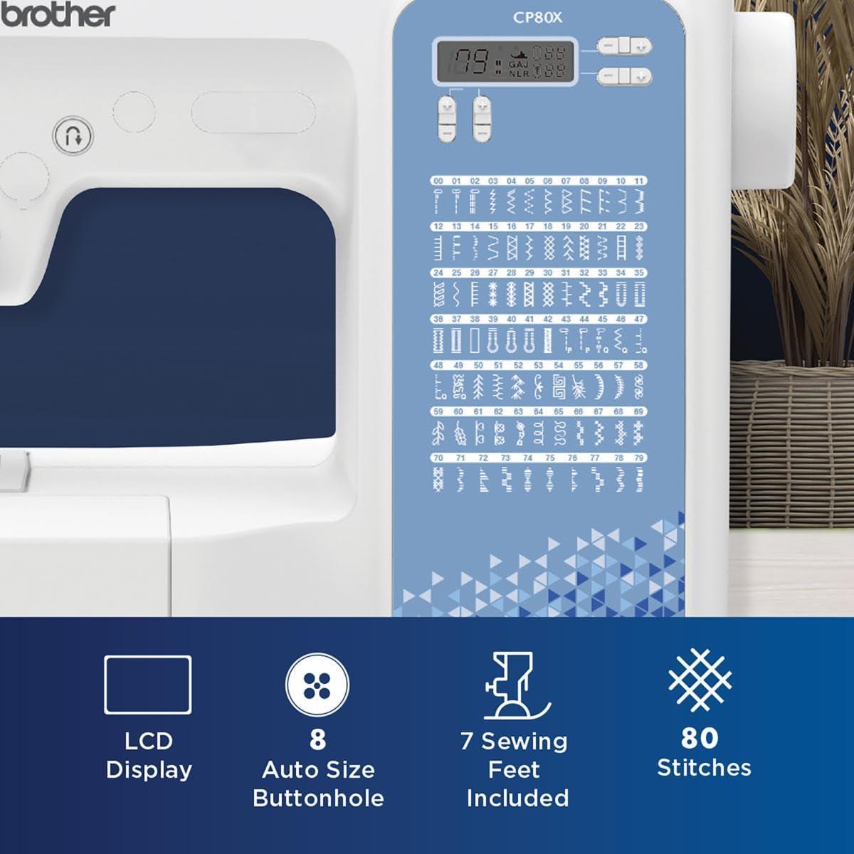 Brother CP80X 80-Stitch Computerized Sewing Machine