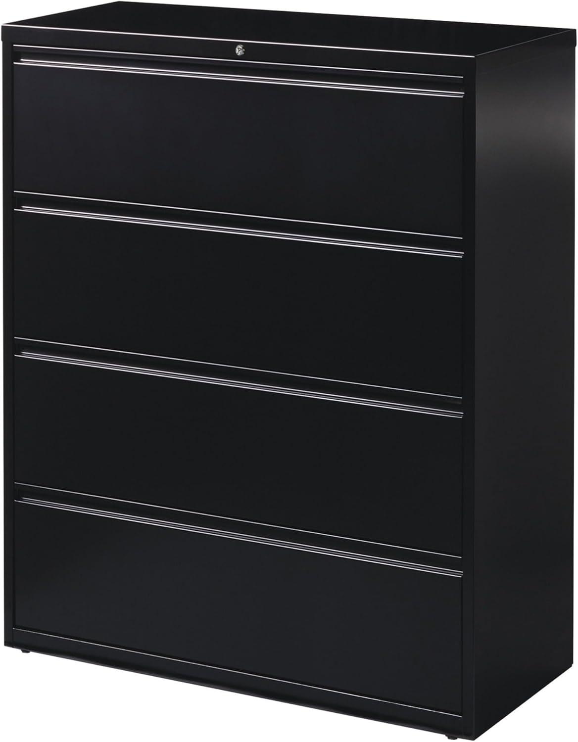 Fortress 42'' Wide 4 -Drawer Steel File Cabinet