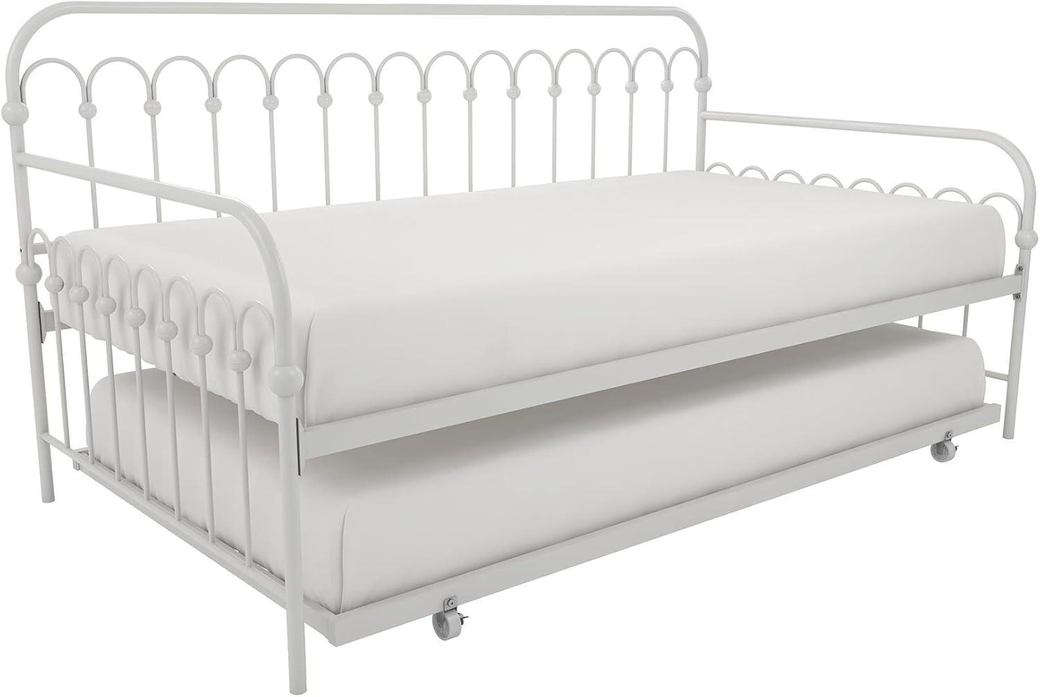 Bright Pop Metal Daybed with Trundle