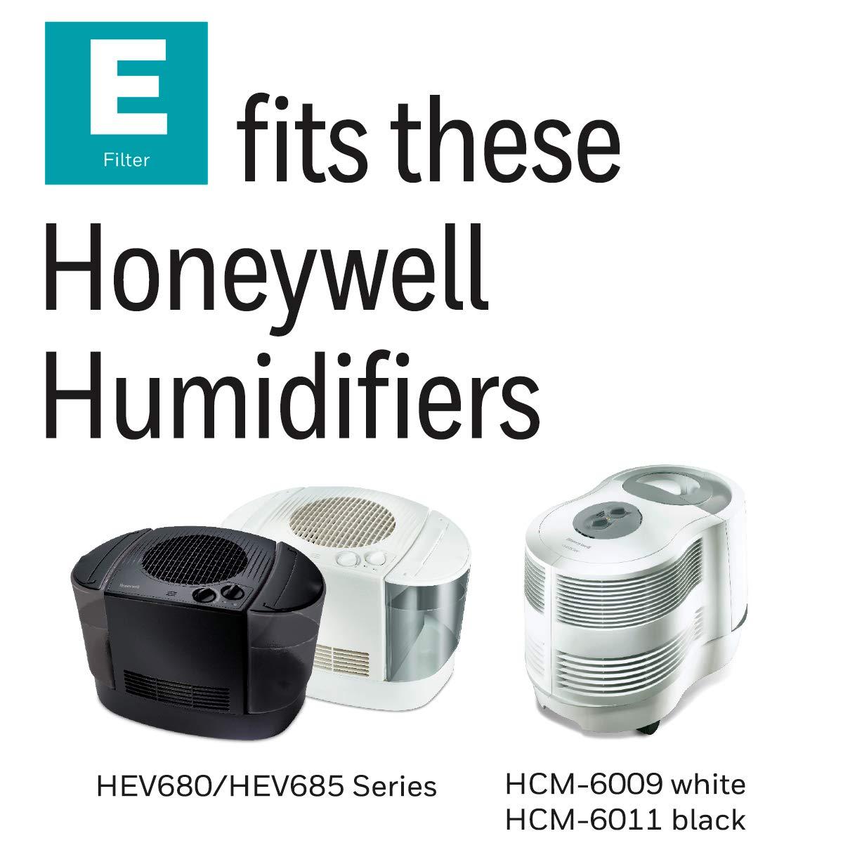 Honeywell HAC 504 Series Humidifier Replacement Filters, Compatible with Multiple Models
