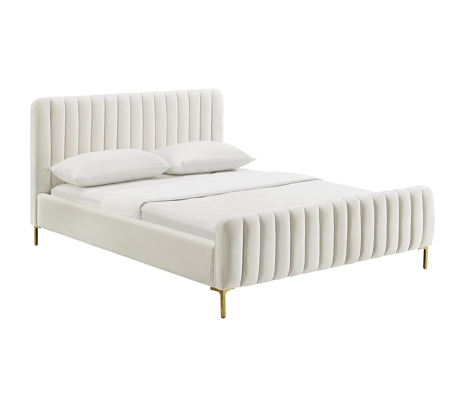 Angela Upholstered Platform Bed