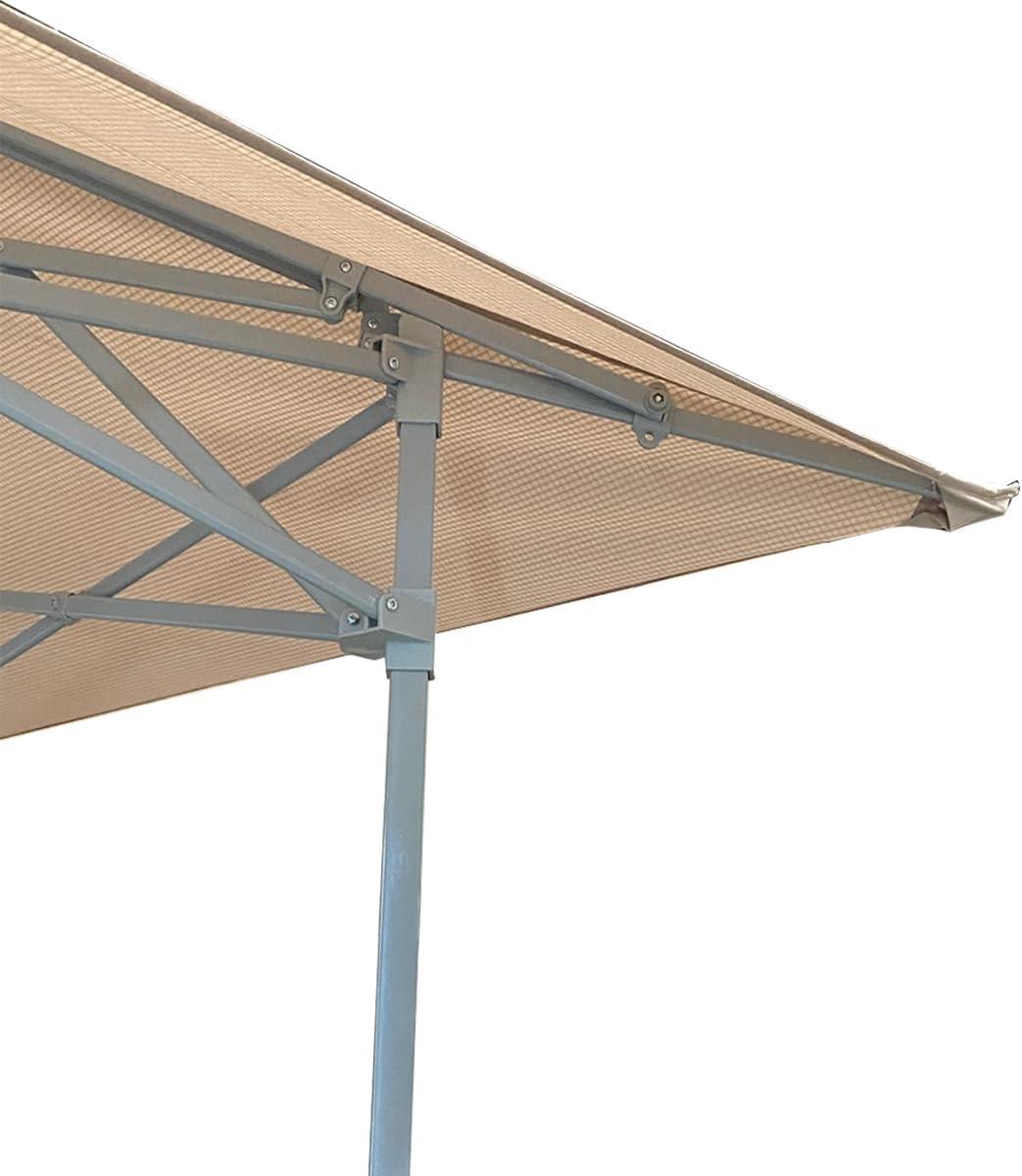 Garden Winds Replacement Canopy Top Cover Compatible with The MasterCanopy, ABCCanopy, Cooshade 13' x 13' Instant Shelter - Riplock 350