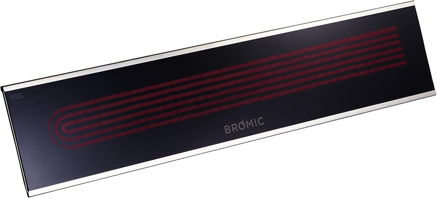 Bromic BH0320005 3400W Heating Platinum Wall Mounted Electric Smart-Heater, Black