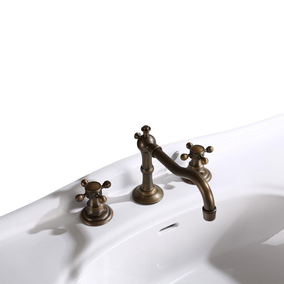 The Renovators Supply Inc. 19'' Gloss Specialty Bathroom Sink with Overflow