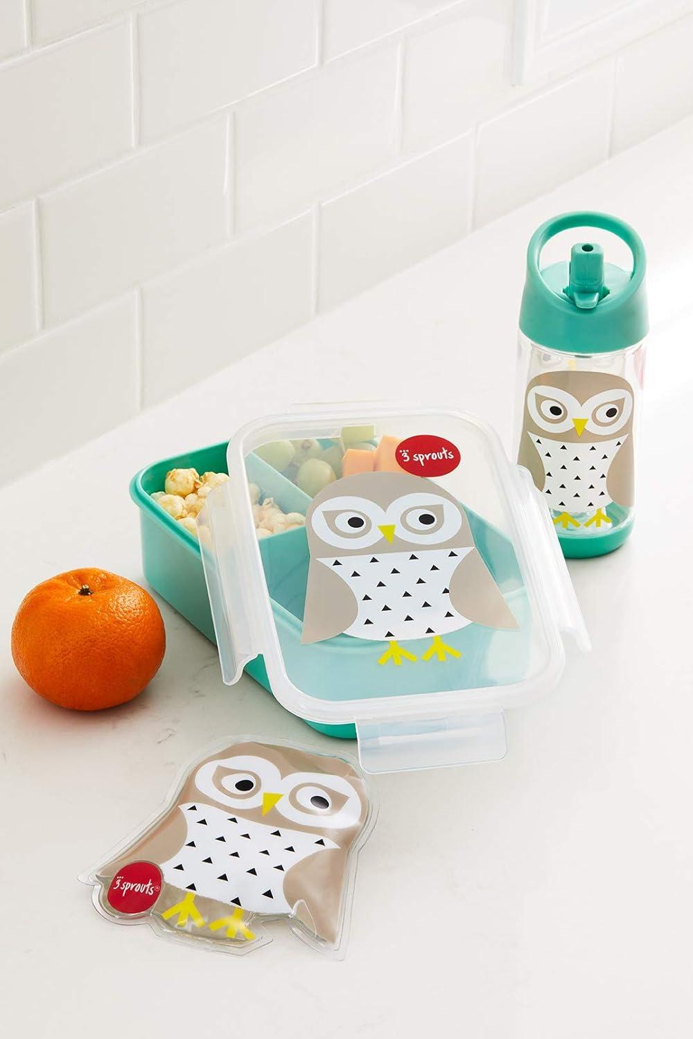 3 Sprouts - Owl Lunch Bento Box