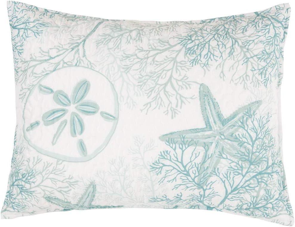 C&F Home Ocean Treasures Coastal Beach Theme Sea Life King 3 Piece Quilt Set