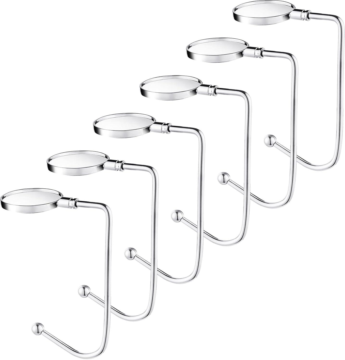 4 Pcs Christmas Stocking Holders for Mantel Hooks Hanger Grip Non-Slip Safety Fireplace Hang Hook for Xmas Christmas Valentine Holiday Party Decoration (Gold)