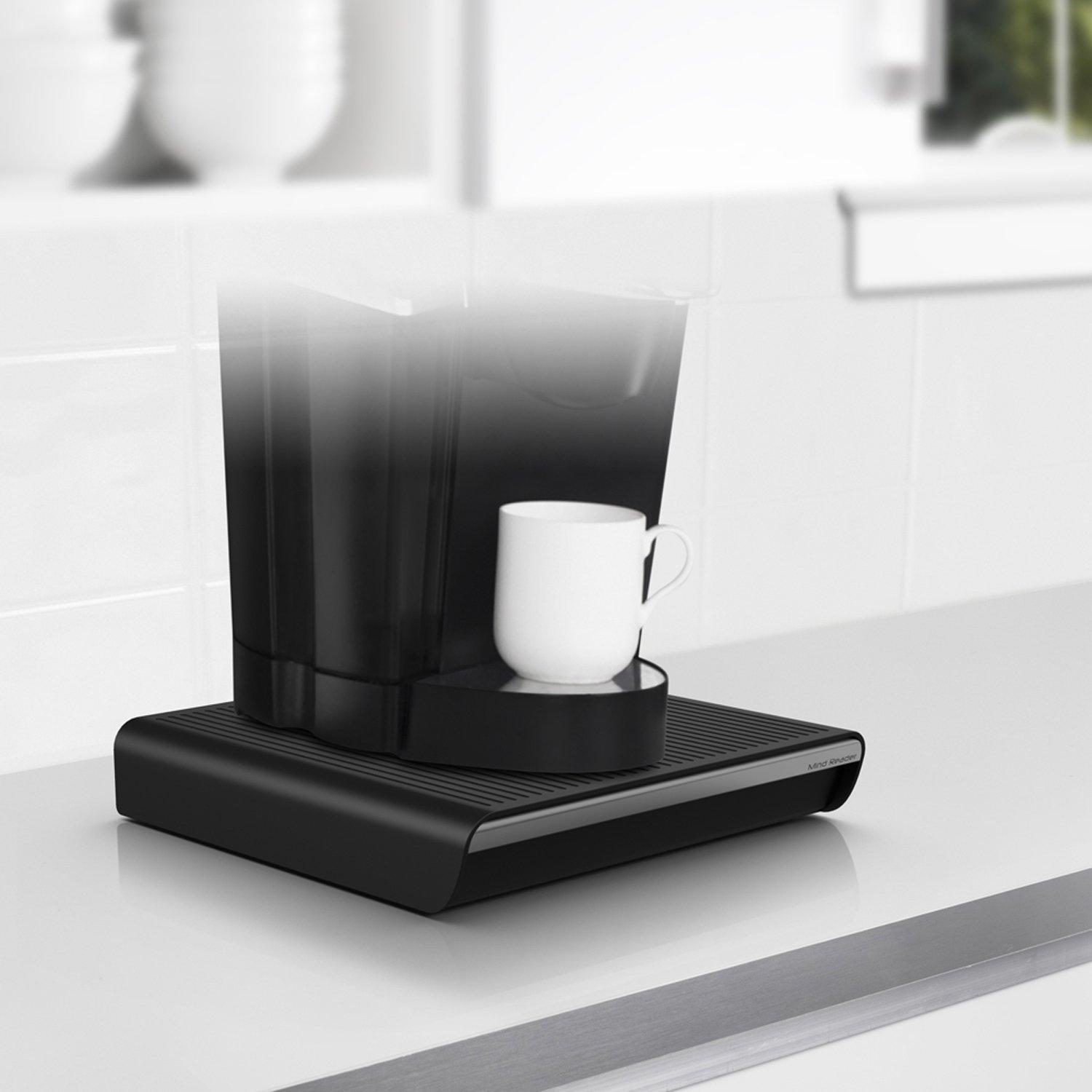 TUHOME FURNITURE LLC K-Cup Holder Coffee Pod Organizer Compatible With Keurig Accessories Holds 36 Coffee Pods, Black