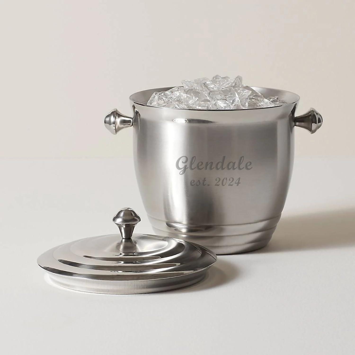 Tuscany Metal Classics Stainless Ice Bucket