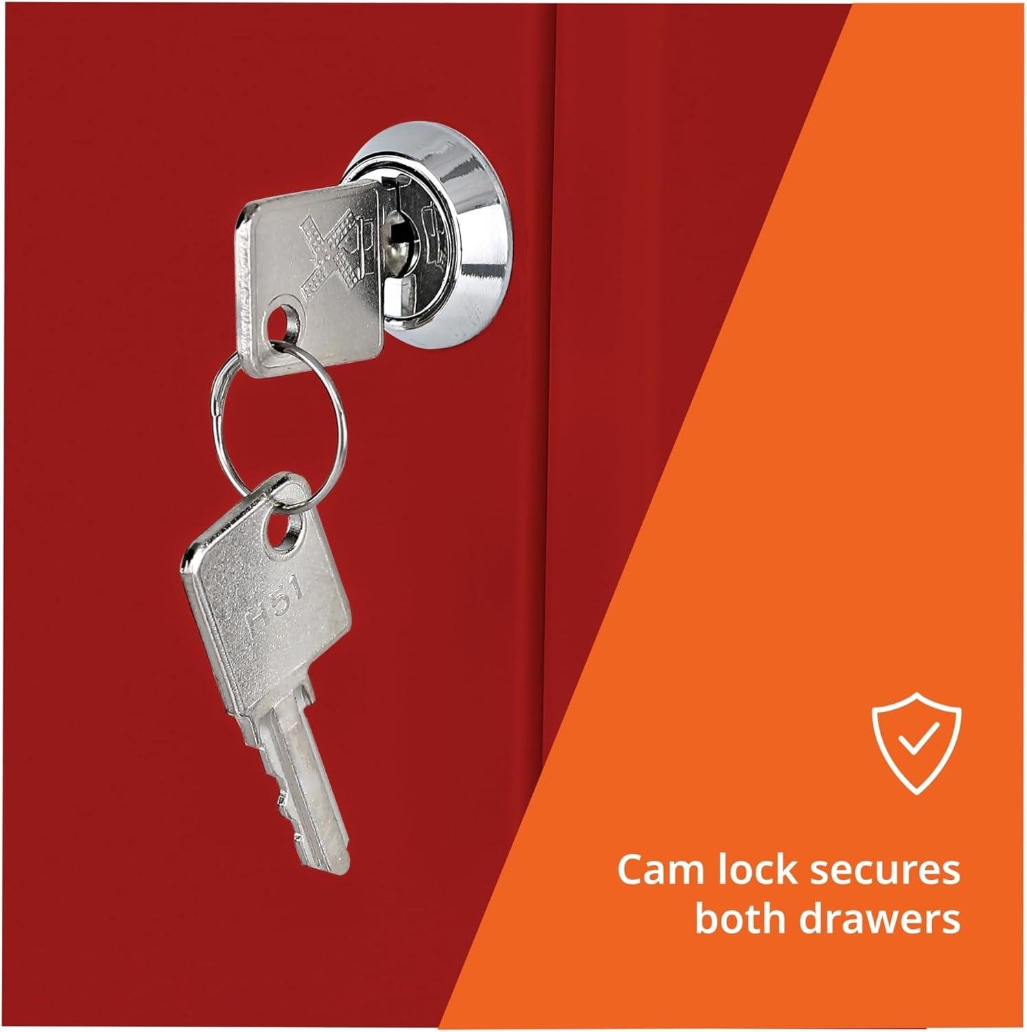 Inbox Zero Onetta Mobile 2-Drawer File Cabinet